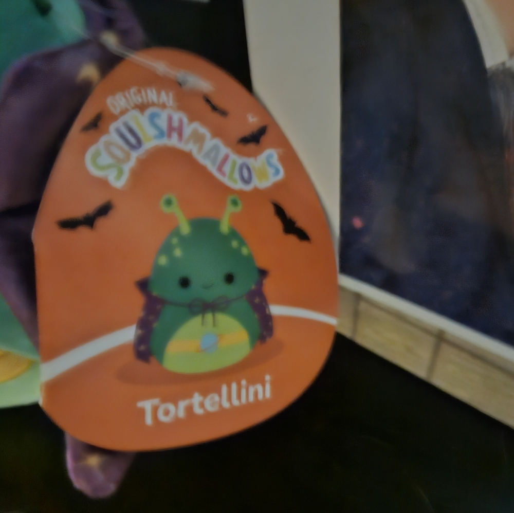NWT Tortellini the Alien 👽 Squishmallow 5" Halloween Squad - Picture 3 of 5